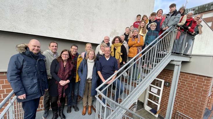 Osterteam 2023 beim Vorbereitungstreffen in Münster 